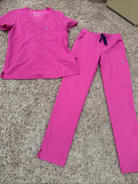 Figs Other - Figs Set- ELECTRIC ORCHID- XS Catarina Top/XXS Yola Bottoms